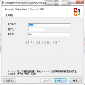 Office Visio Professional 2003 简体中文